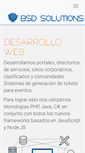 Mobile Screenshot of bsdsolutions.com.ar